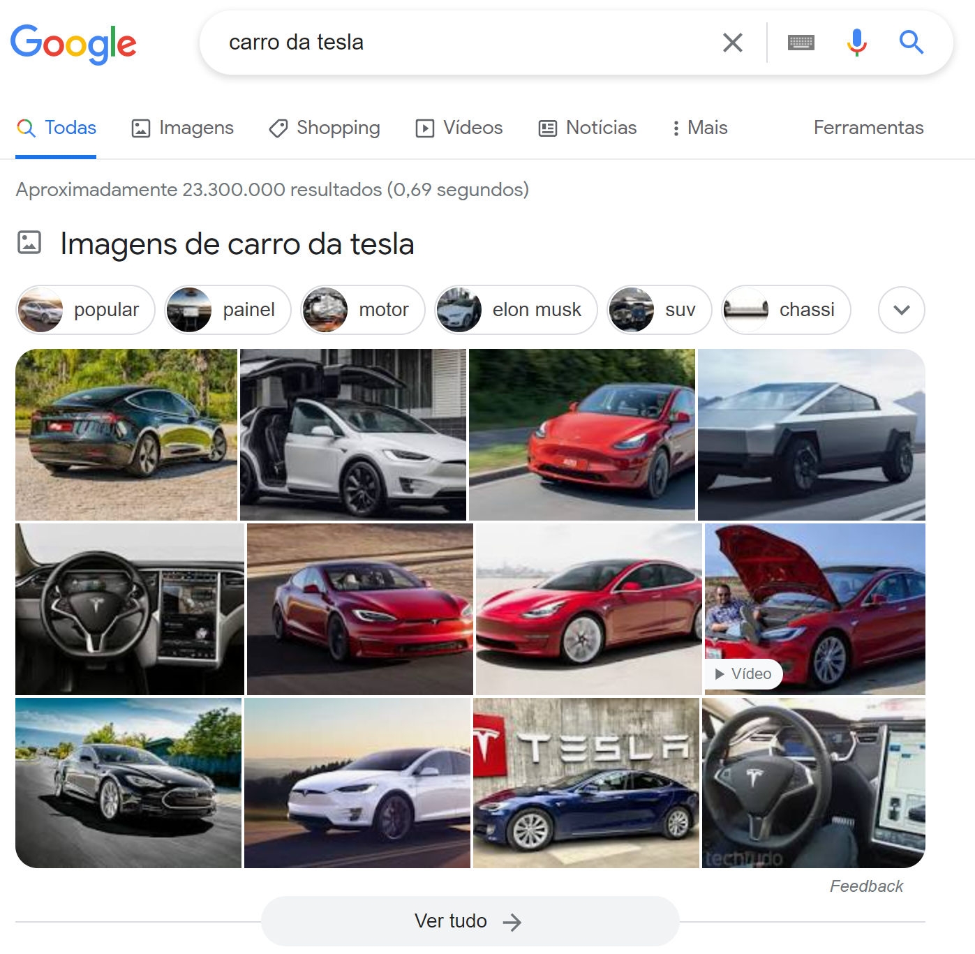 SERP features - pacote de imagens