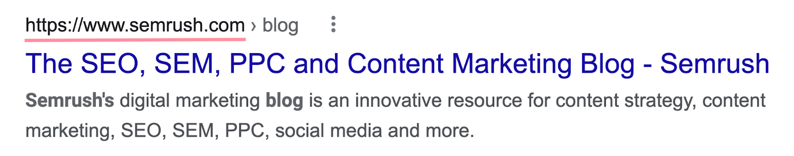 site da semrush nos EUA