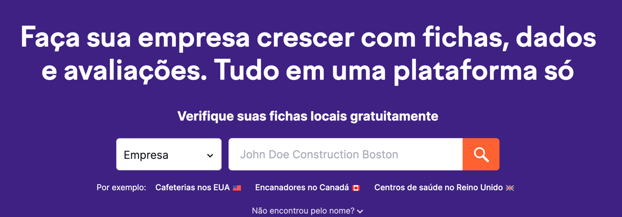 ferramenta Listing Management da Semrush