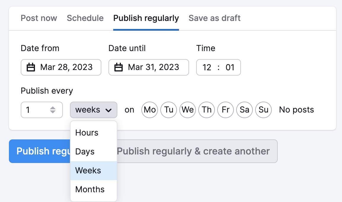 Agendando Publicações no LinkedIn